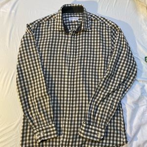 Grey & White checkered shirt